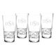 Monogrammed 16.25 oz. Highball Glass Set of 4 Image 3 of 6